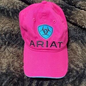 Ariat Fuchsia Cap with Teal Emblem